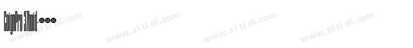 CoignPro 37boid字体转换 CoignPro 37boid字体转换